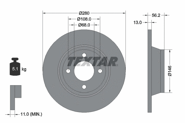 Brake Disc (92060400)