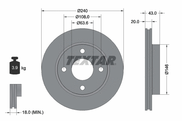 Brake Disc (92051000)