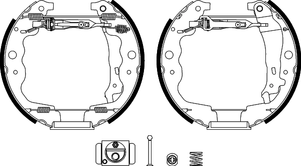 Brake Shoe Set (84069301)