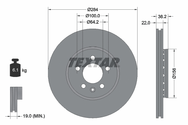 Brake Disc (92103400)