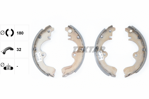 Brake Shoe Set (91052000)