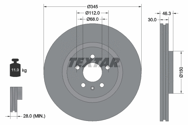 Brake Disc (92143900)
