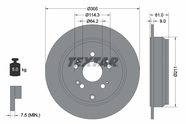 Brake Disc (92162500)