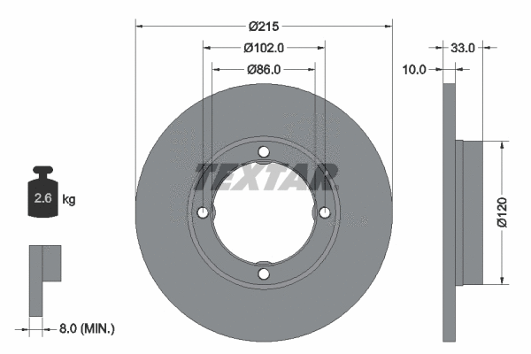 Brake Disc (92043800)