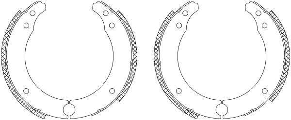 Brake Shoe Set (83003700)