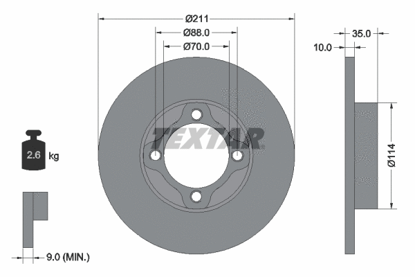 Brake Disc (92170003)