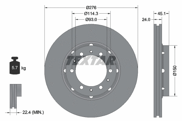 Brake Disc (92112900)