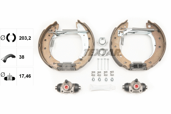 Brake Shoe Set (84048002)