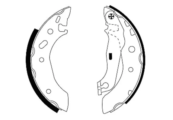 Brake Shoe Set (91048800)
