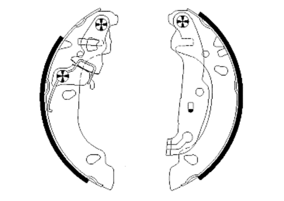 Brake Shoe Set (91060000)