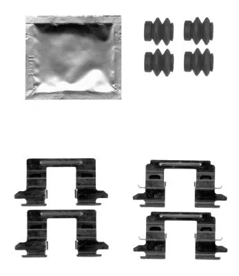 Accessory Kit, disc brake pad (82514600)