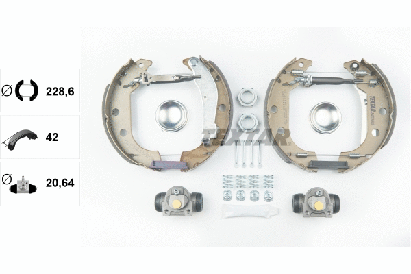 Brake Shoe Set (84056602)