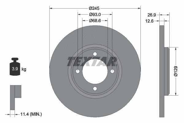 Brake Disc (92008200)