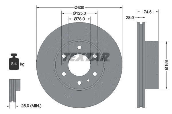 Brake Disc (92155900)