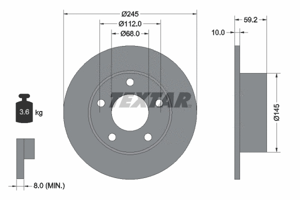Brake Disc (92022800)
