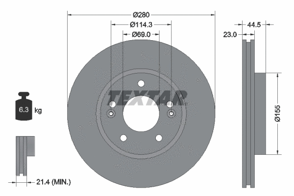Brake Disc (92243103)