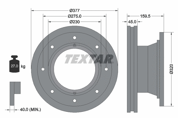Brake Disc (92116400)