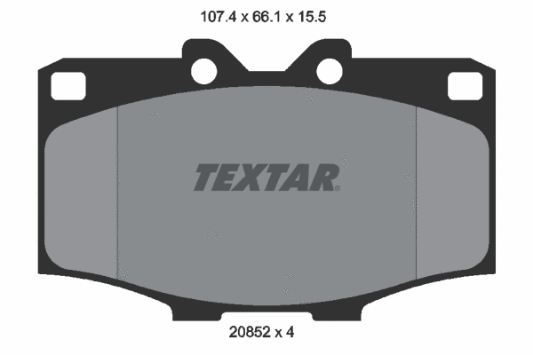 Brake Pad Set, disc brake (2085201)