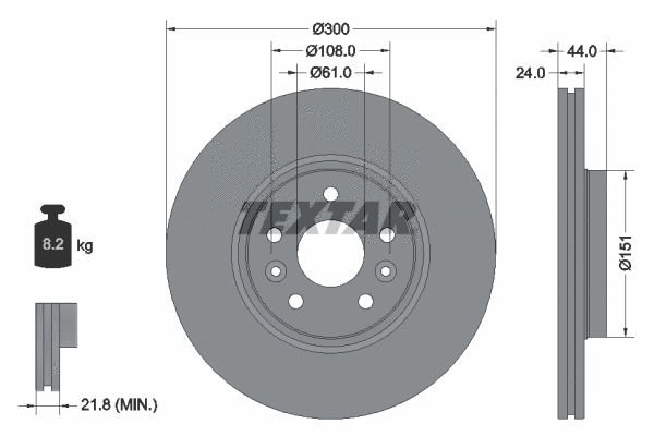 Brake Disc (92202803)