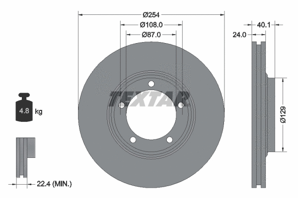 Brake Disc (92234500)