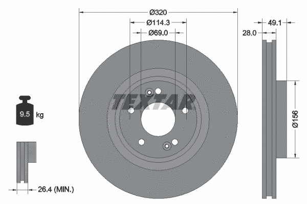Brake Disc (92281803)