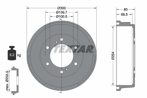 Brake Drum (94034700)