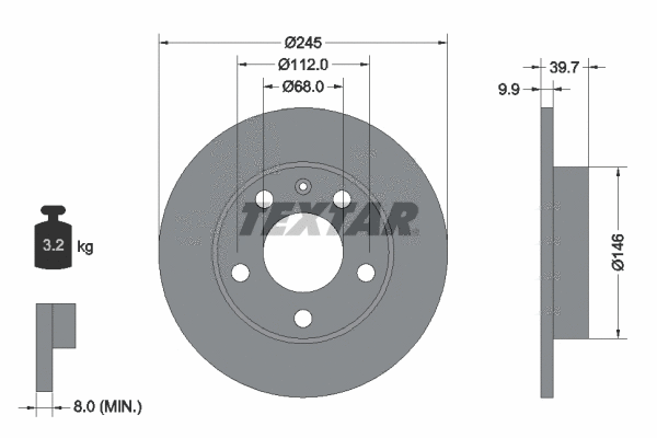 Brake Disc (92106203)