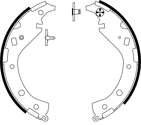 Brake Shoe Set (91063100)