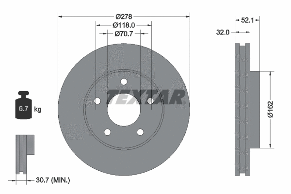 Brake Disc (92091500)
