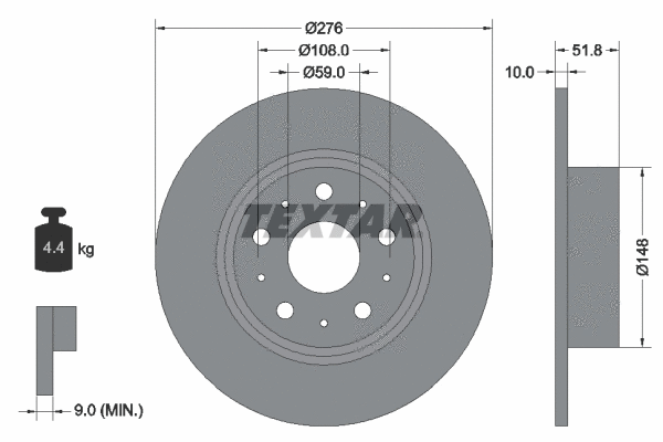 Brake Disc (92095300)