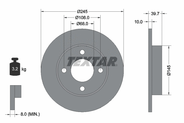 Brake Disc (92026300)