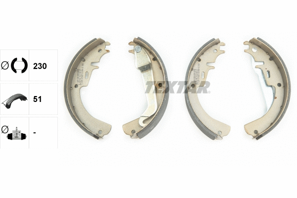 Brake Shoe Set (91012100)