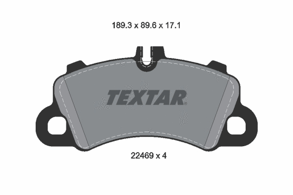 Brake Pad Set, disc brake (2246903)