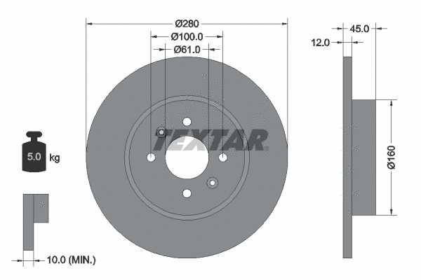 Brake Disc (92181203)