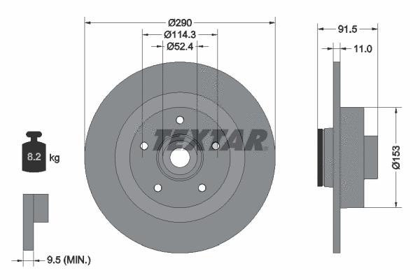 Brake Disc (92316503)