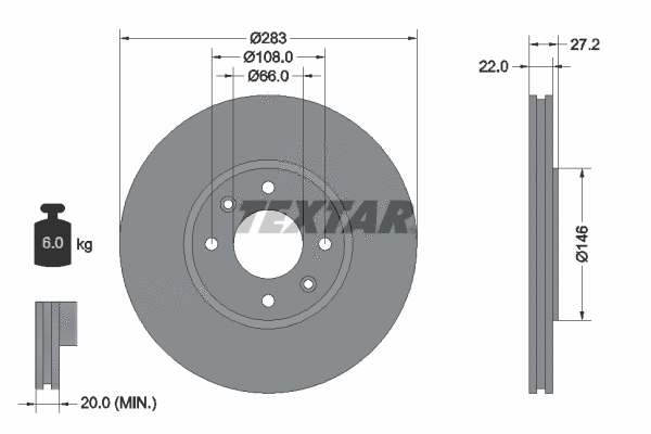 Brake Disc (92059600)