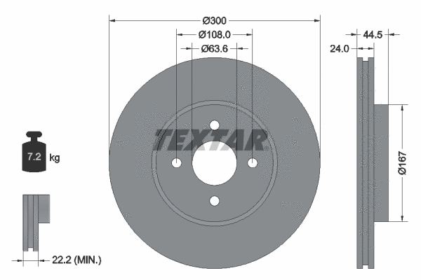 Brake Disc (92139900)