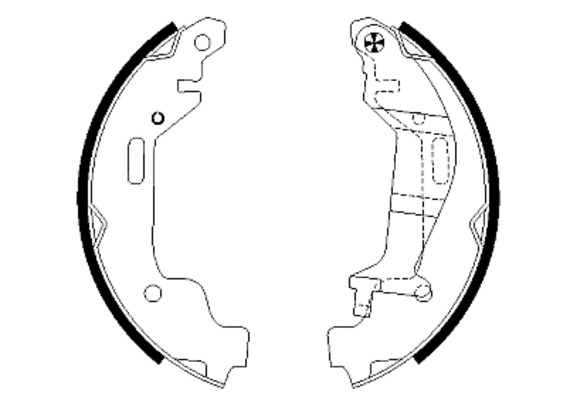 Brake Shoe Set (91058000)
