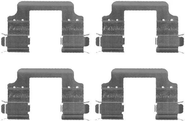 Accessory Kit, disc brake pad (82073600)