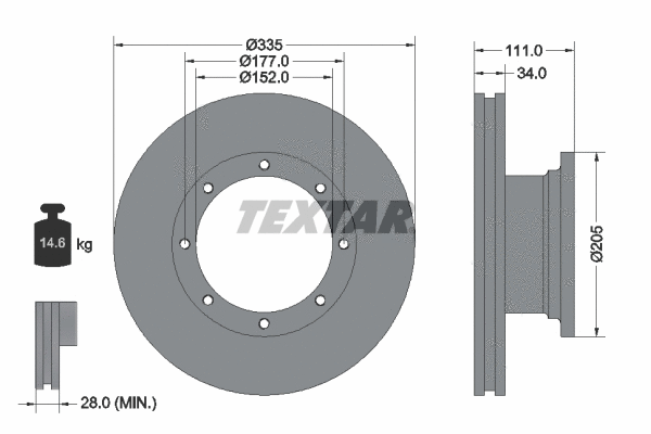 Brake Disc (93102400)