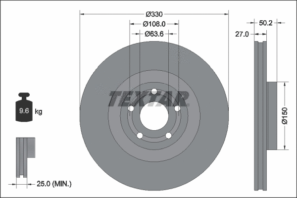 Brake Disc (92345305)
