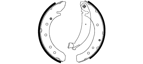 Brake Shoe Set (91049600)