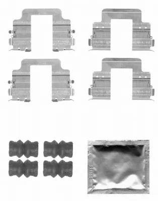 Accessory Kit, disc brake pad (82505500)