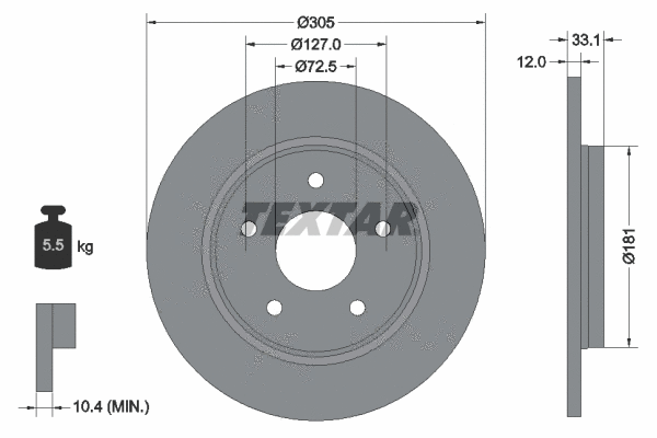 Brake Disc (92181003)