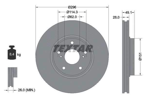 Brake Disc (92185403)