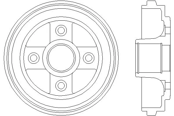 Brake Drum (94024000)
