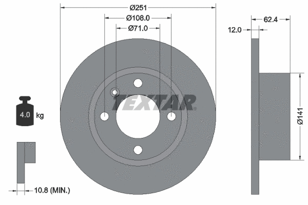 Brake Disc (92076800)