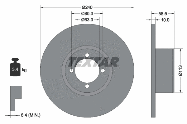 Brake Disc (92001100)