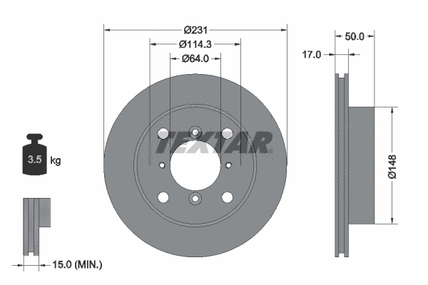 Brake Disc (92069000)