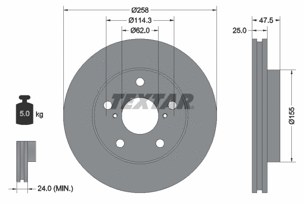 Brake Disc (92114400)